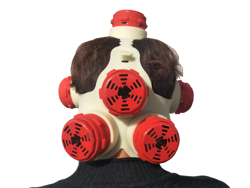 艾灸盒無(wú)煙灸具頭部灸