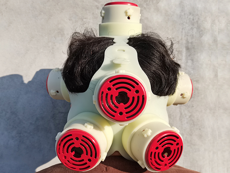 無煙灸具灸鼎頭部灸