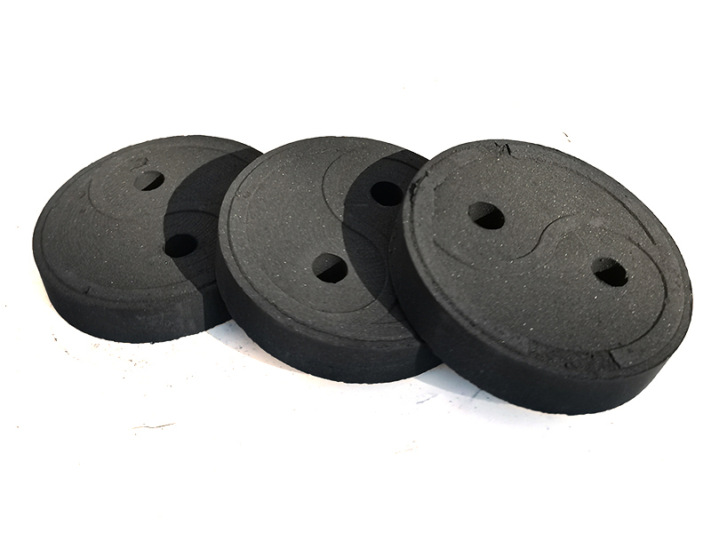 無(wú)煙八卦雙孔艾餅6*1CM